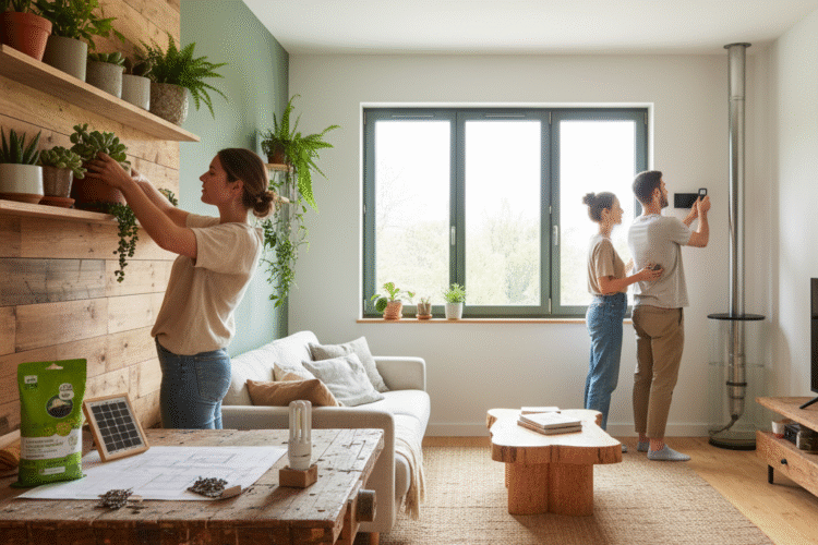 Rénovation écologique : matériaux naturels