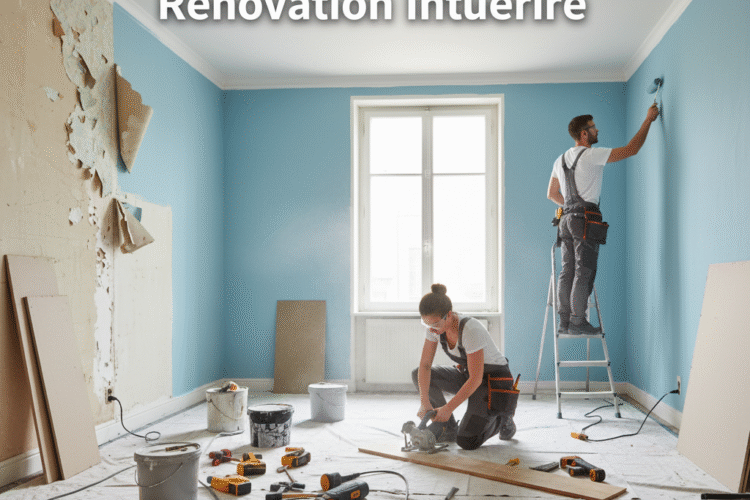 Travaux rénovation intérieure : les étapes essentielles