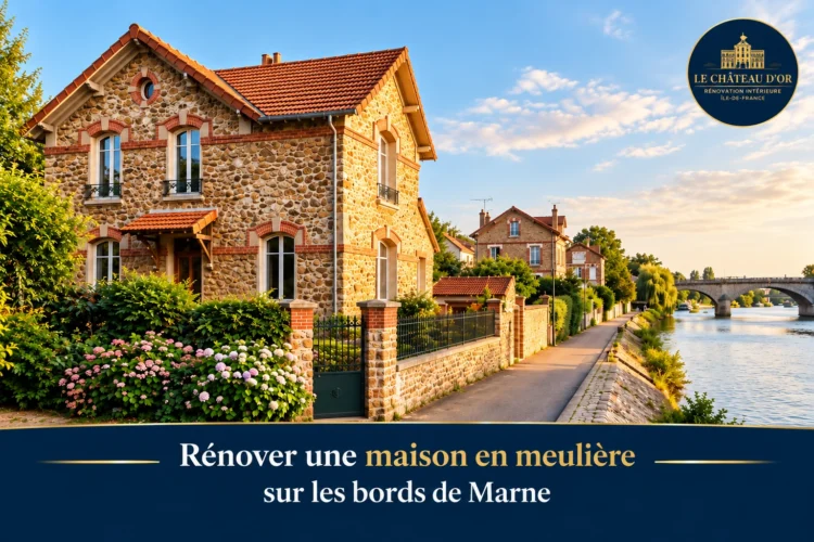 Rénover une maison en meulière sur les bords de Marne : ce qu’il faut préserver